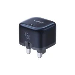 Baseus PicoGo AE11 GaN 45W Fast Charger – Black (UK)